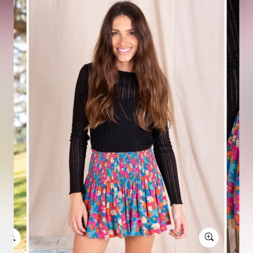 Natural Life Daisy skort floral